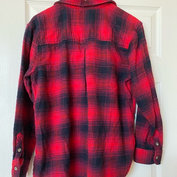 American Eagle boyfriend fit flannel, size medium - Picture 3 of 3